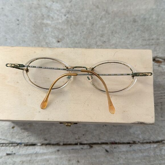 Vintage Cazal Germany Semi Rimless Glasses As Is - Picture 2 of 9